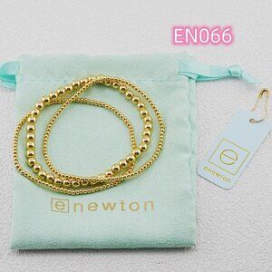 Enewton Gold Bead Three-Piece Bracelet Set